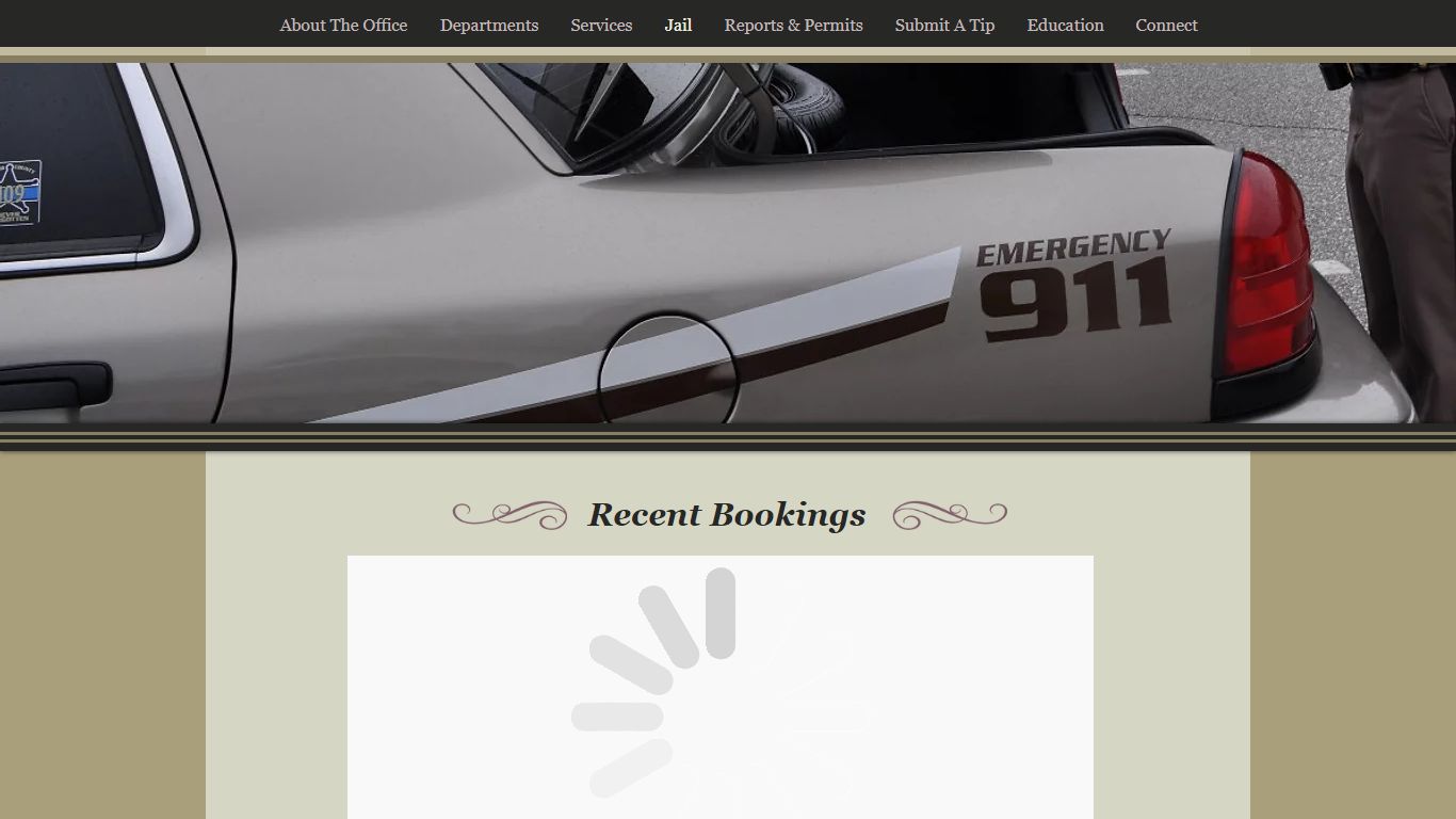 Recent Bookings | portercountysheriff